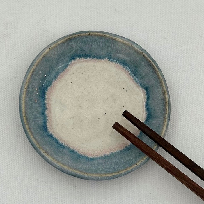 Handmade Ceramic Sauce Dish - Blue