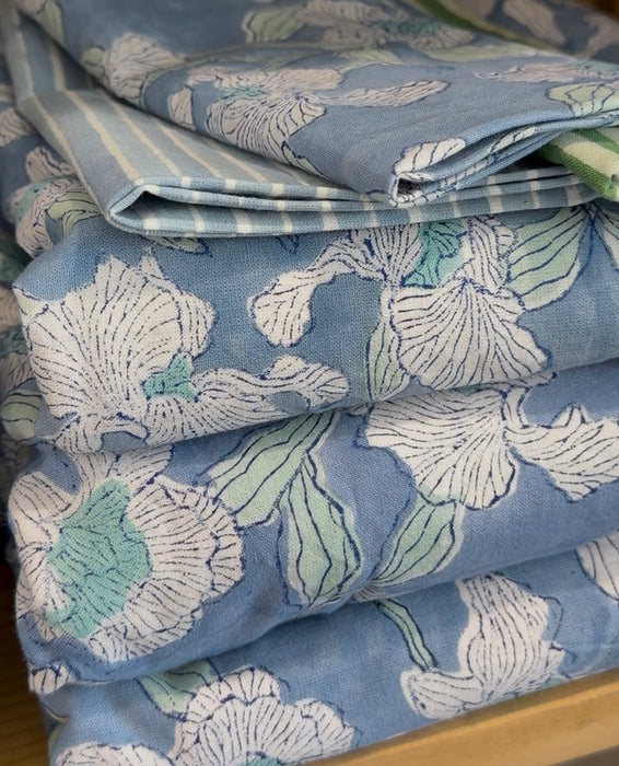 Tablecloth - Blue & Green Botanical