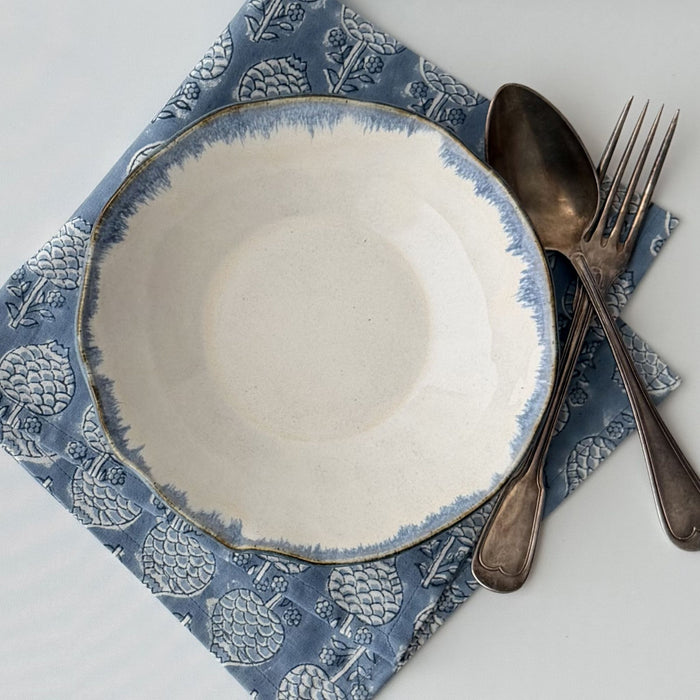 Serving bowl medium - denim