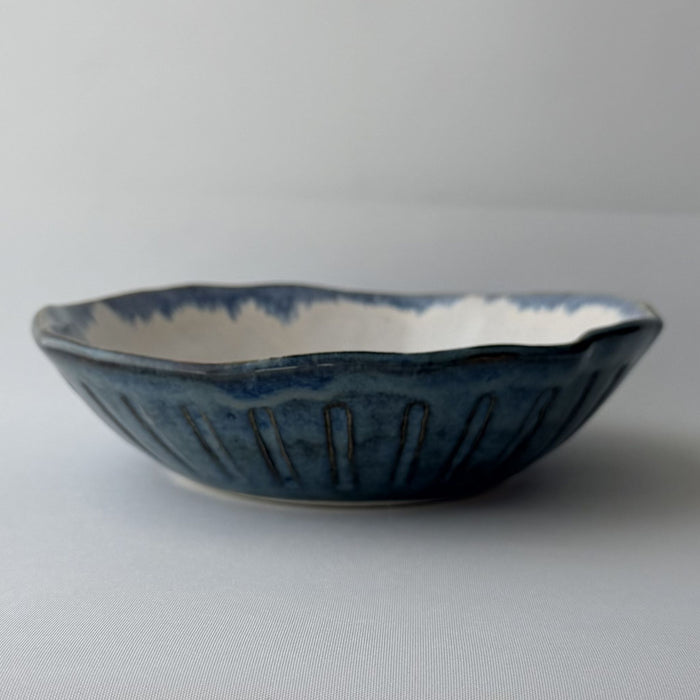 Serving bowl medium - denim