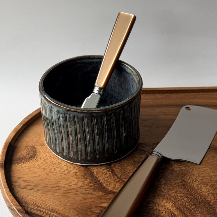 Small Deep Bowl - Denim