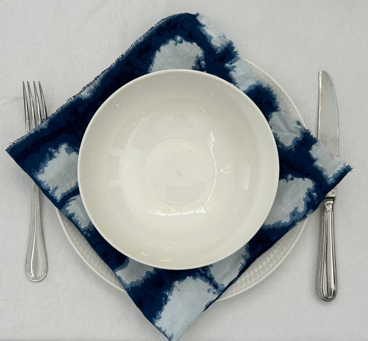Napkins (pair) in Shibori