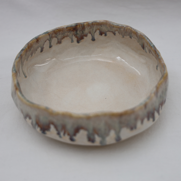 Small Serving Bowl | Breakfast bowl - Earthy tones