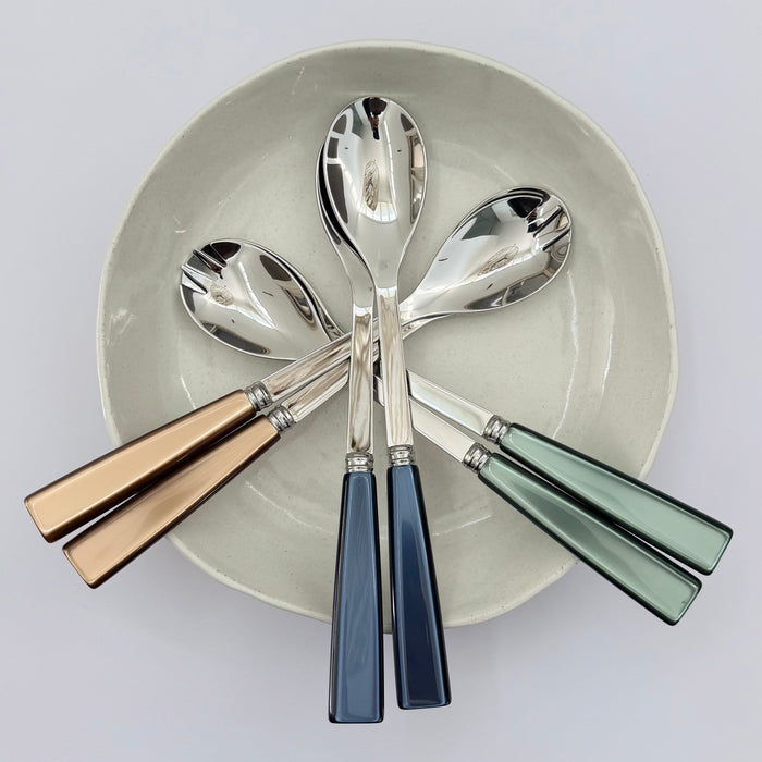 Sabre Paris Icone Salad Servers - Caramel