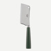 Sabre Paris Icone Cheese Cleaver in dark green 