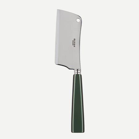 Sabre Paris Icone Cheese Cleaver in dark green 