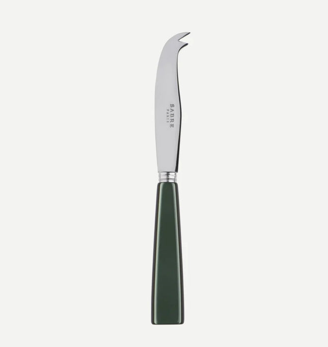 Sabre Icone cheese knife in dark green