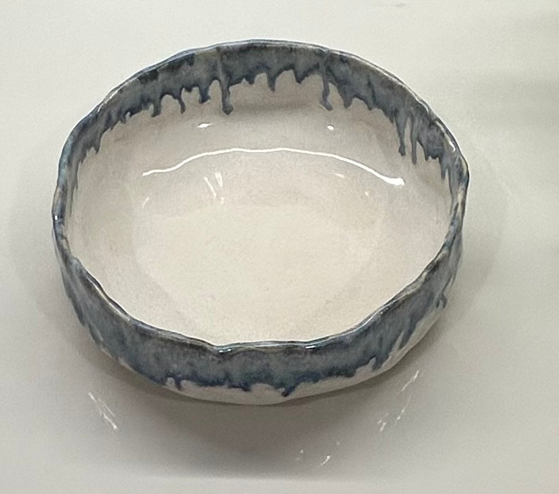 Small Serving Bowl | Breakfast bowl - Blue